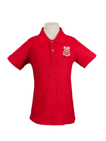 DCSG RED POLO SHIRT
