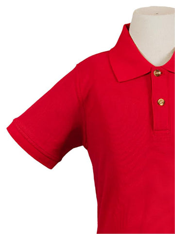 DCSG RED POLO SHIRT
